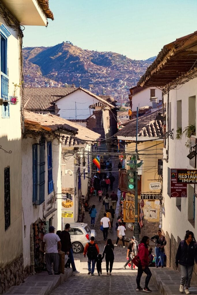 Street in Cusco, Peru