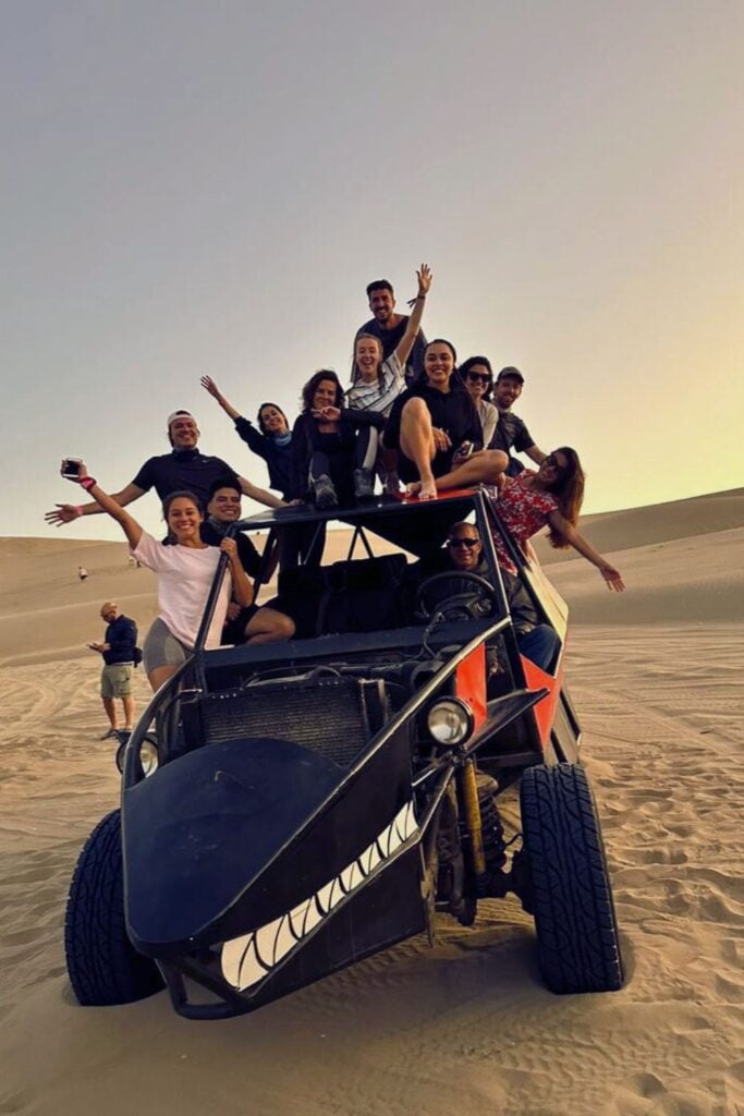 Dune buggy ride through Huacachina desert
