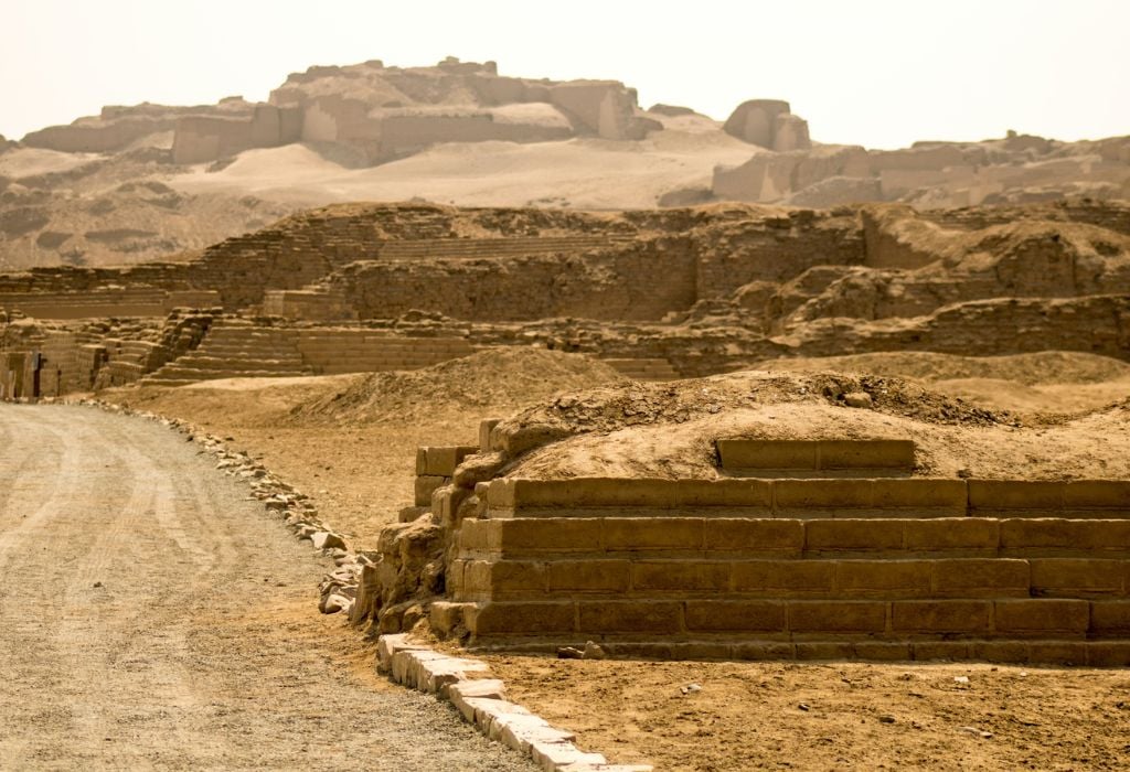 Pachacamac Inca Archaeological Site near Lima